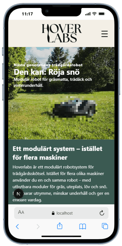 Hoverlabs mobile screenshot 1